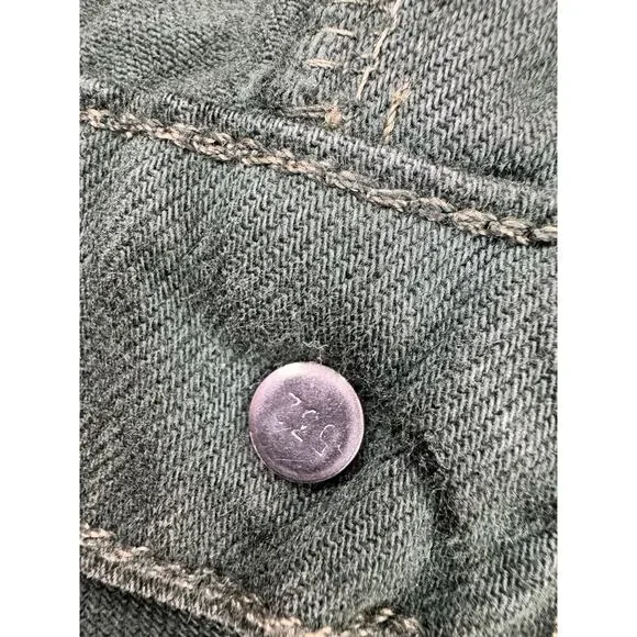 Vintage 1994 Levis 550 Womens 11 Relaxed Fit Tapered Leg Green USA Made Western - Picture 8 of 16